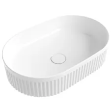Раковина CeramaLux 9024RF 50х32 белый глянец