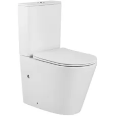 Унитаз Ceramalux TR2179 безободковый, белый (напольный)