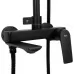 Душевая система Rea Avalon black matt REA-P8811 черный матовый