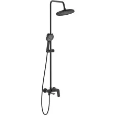 Душевая система Rea MARCO BLACK REA-P8545 черный матовый