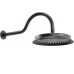 Душевая система Rea SERRA BLACK REA-B1143 черный матовый
