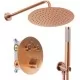 Душевая система Rea Lungo Copper Brush REA-P8808 медь матовая
