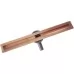 Душевой трап Rea Neox Slim pro Copper Brush 700 REA-G4806 медь матовая