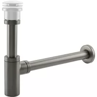 Сифон для умывальника Frap F82-9 графит Сифон для умывальника Frap F82-9 графит