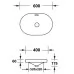 Раковина Roxen Batt 570155 белый