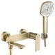 Смеситель для ванны Rea Storm gold matt B7963 золотой матовый