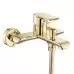 Смеситель для ванны Rea Bloom gold REA-B6389 золотой глянец