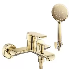 Смеситель для ванны Rea Bloom gold ..