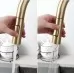 Смеситель для кухни под фильтр Rea Eco Fresh BRUSH GOLD REA-B7596 матовое золото