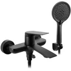 Смеситель для ванны Rea Avalon black matt REA-B1128 черный матовый