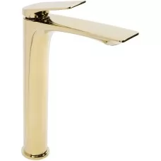 Смеситель для умывальника Rea Avalon gold REA-B1127 золотой глянец