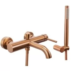 Смеситель для ванны Rea Lungo Copper Brush REA-B1115 медь матовая