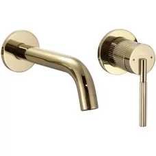Смеситель для умывальника Rea Argon gold matt REA-B7809 золотой глянец