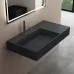 Умывальник Rea Archi Grey Matt 75x50 U4303 серый матовый