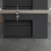 Умывальник Rea Archi Grey Matt 75x50 U4303 серый матовый