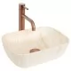 Умывальник Rea Belinda Mini Travertine Matt U4700 под мрамор