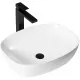 Умывальник Rea Freja 49x37 U6616 белый глянец