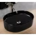 Умывальник Rea Nadia 50 Black Stone U9240 61x38,5 черный камень