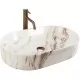 Умывальник Rea Nadia 60 Marrone U9239 61x38,5 мрамор