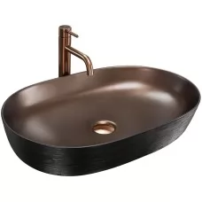 Умывальник Rea Cleo 61 Copper Brush Black U6383 медь матовая