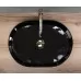 Умывальник Rea Nadia 50 Black Stone U9240 61x38,5 черный камень