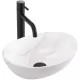 Умывальник Rea Sofia Mini Cloudy U9236 35,5x27 мрамор