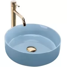 Умывальник Rea Sami L.Blue Shiny 36..