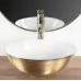 Умывальник Rea Stella Brushed Gold White U9087 матовое золото / белый