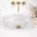 Умывальник Rea Nicole Transparent U4701 прозрачный