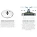 Душевая система Vincea Desire VSFS-1D0TBG золотой матовый
