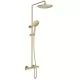 Душевая система Vincea Desire VSFS-1D0TBG золотой матовый