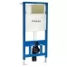 Кнопка смыва Vincea VFP-002BG брашированное золото