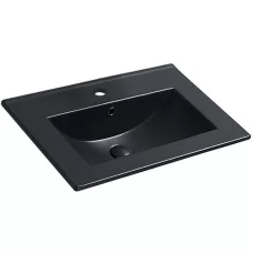 Умывальник Vincea VBS-13960MB 61,3x46,6 черный матовый