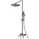 Душевая система Vivi Felice 8060 G Gun Metal вороненая сталь
