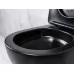 Унитаз Gid Tr2122TF-Bm безободковый, черный матовый (подвесной)