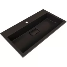 Умывальник Versalia Absolute 80x45 черный глянец