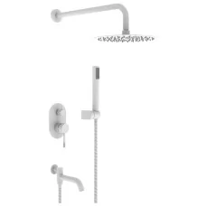 Душевая система Vieir V40-OMODEO V403564F белый матовый