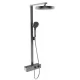 Душевая система Vieir V25-SHOWER SYSTEM  V25008G оружейная сталь