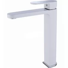 Смеситель для умывальника Vieir V28-MAGGIORE V283512F белый матовый
