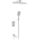 Душевая система Vieir V25-SHOWER SYSTEM V25006-3F белый матовый