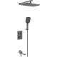Душевая система Vieir V25-SHOWER SYSTEM V25006-3G оружейная сталь
