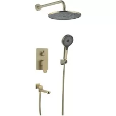 Душевая система Vieir V28-MAGGIORE V283563S матовое золото