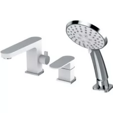 Смеситель для ванны Vieir V28-MAGGIORE V283532F белый матовый