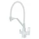 Смеситель для кухни под фильтр Vieir V150-KITCHEN V353525F белый матовый
