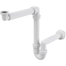 Сифон для умывальника Alcaplast A434-BL-01 max005954 белый м..