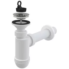Сифон для умывальника Alcaplast DN63 A410-BL-01 max005887 бе..