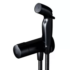 Смеситель с гигиенической лейкой Am.Pm X-Joy TouchReel F0H85A522 черный матовый