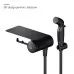 Смеситель с гигиенической лейкой Am.Pm X-Joy TouchReel F0H85A822 черный матовый