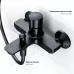 Смеситель для ванны AM.PM X-Joy TouchReel F85A10522 черный матовый