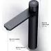 Смеситель для умывальника Am.Pm X-Joy TouchReel F85A92522 черный матовый